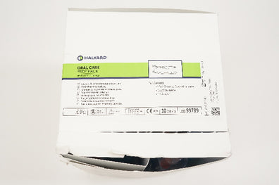 Halyard 99789 Oral Care Prep Pack with BALLARD Technology - Box of 10